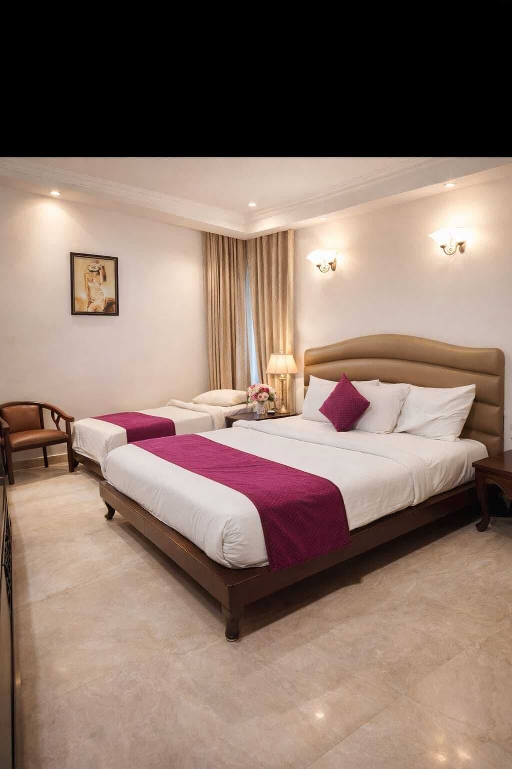 Family Room | Egyptian cotton sheets, premium bedding, minibar, in-room safe