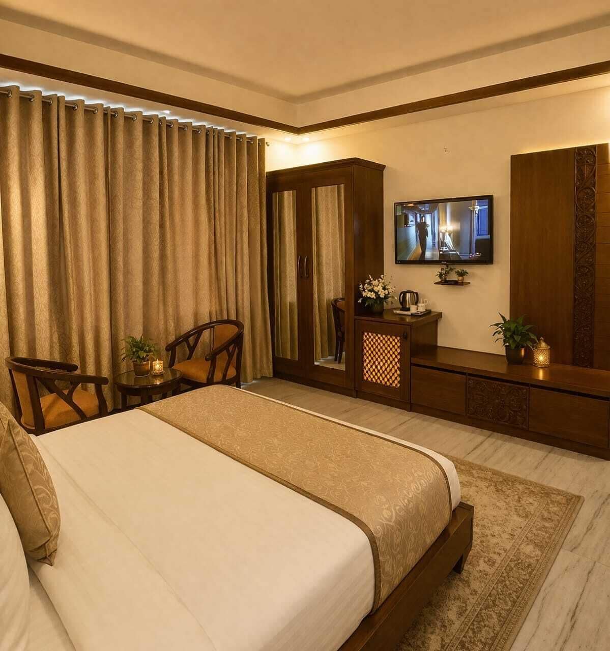 Deluxe Double Room, City View