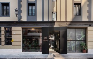 Overnatningsstedets facade