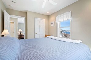 4 bedrooms, individually decorated, individually furnished, bed sheets