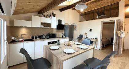 Schöne T3-Wohnung mit Klimaanlage, Terrasse und WLAN in Sète