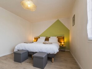 3 chambres, Wi-Fi gratuit, draps fournis