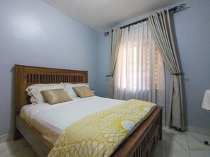 1 間睡房、熨斗/熨衫板、Wi-Fi、床單