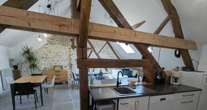 Chambre cosy à Briare, centre-ville, idéale pour cyclistes