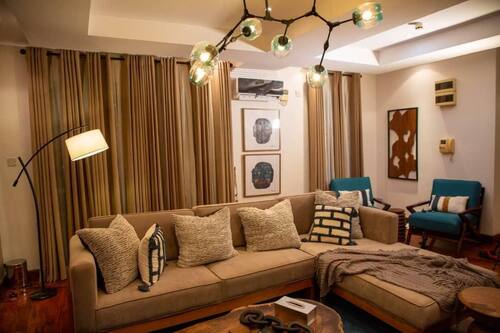 Apartament, vistes a la ciutat | Sala d'estar