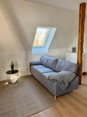 Smart TV - Apartment Robbe near the Ochsenturm (Geestland)