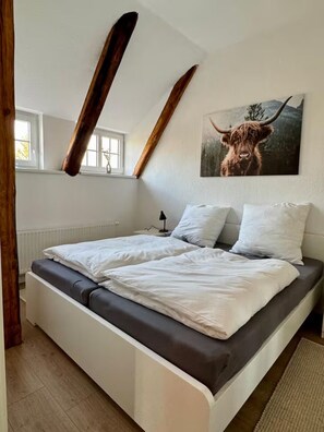 1 bedroom, free WiFi, bed sheets - Apartment Robbe near the Ochsenturm (Geestland)