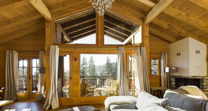 Chic, quiet and luxurious 5-bedroom chalet - perfect for families