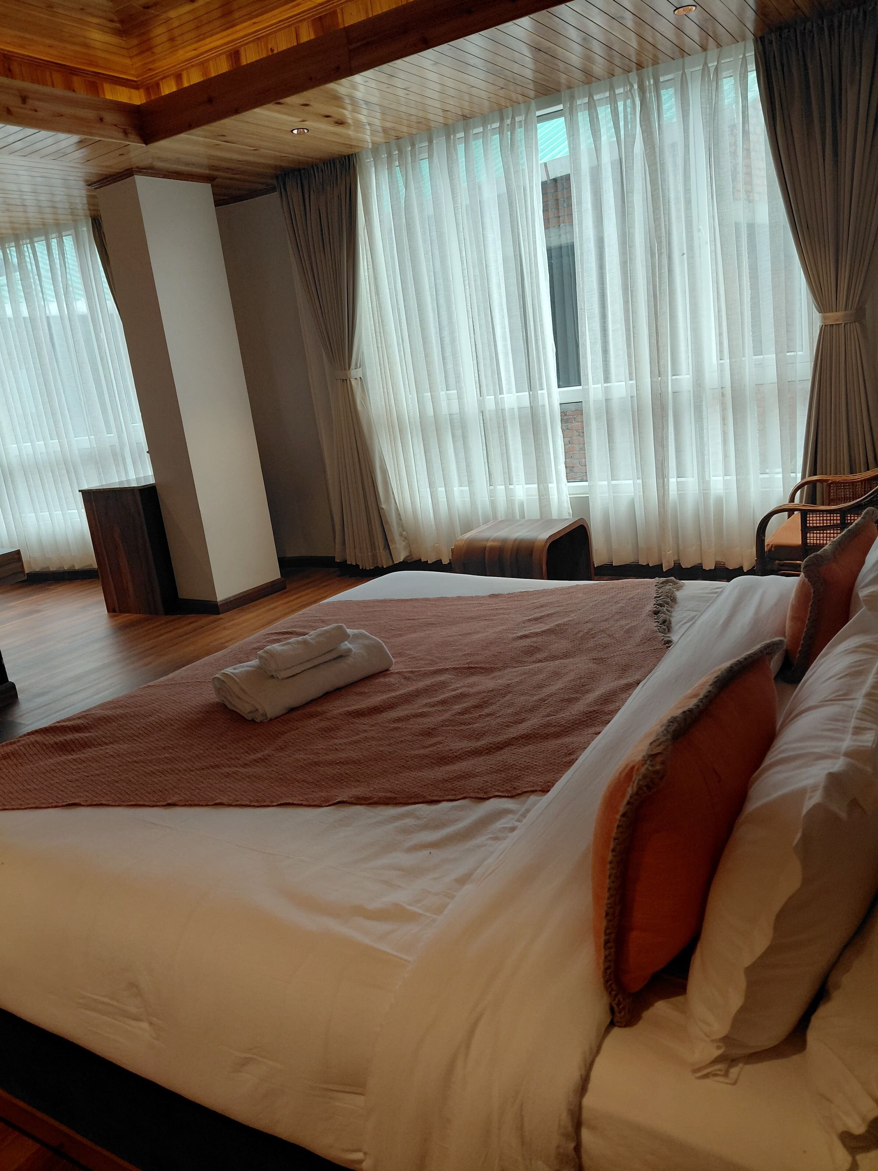 Kamar Twin Keluarga | Brankas, setrika/meja setrika, dan Wi-Fi gratis