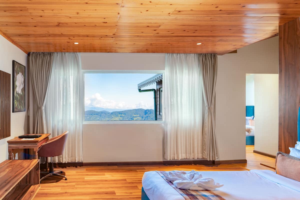 Family Double or Twin Room, Hill View | In-room safe, iron/ironing board, free WiFi