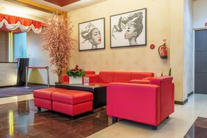 Sitzecke in der Lobby