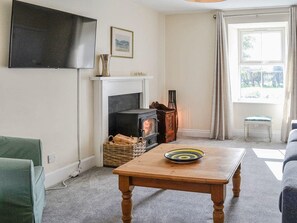 TV, fireplace - Blackloch  -  a house that sleeps 6 guests  in 3 bedrooms (Gatehouse of Fleet)