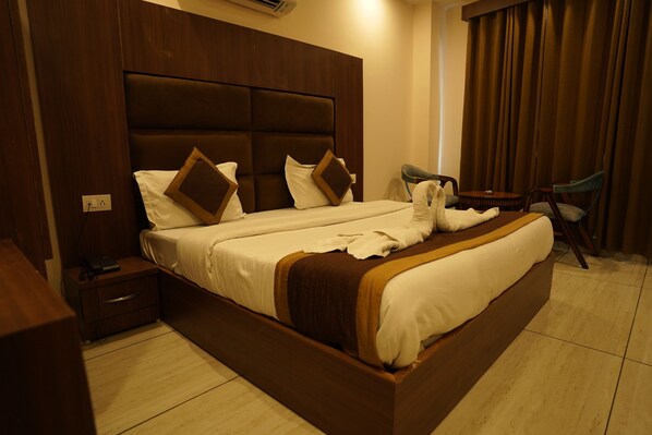 Chambre Double Deluxe | Wi-Fi gratuit, draps fournis