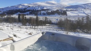 Utendørs boblebad