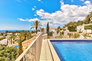 Outdoor pool - Casa Celestina - Incredible sea views for 8 guests (Benimeit)