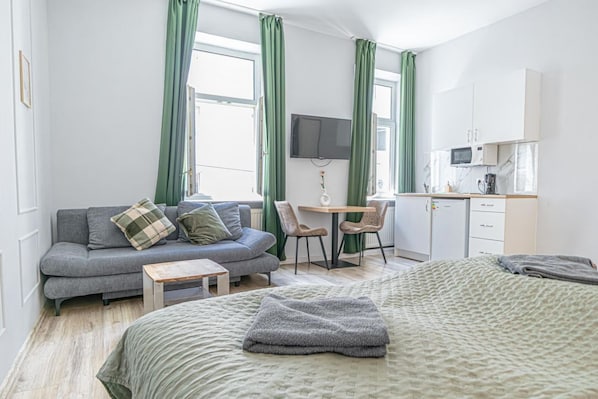 1 habitación, wifi y ropa de cama