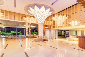 Sala de estar en el lobby