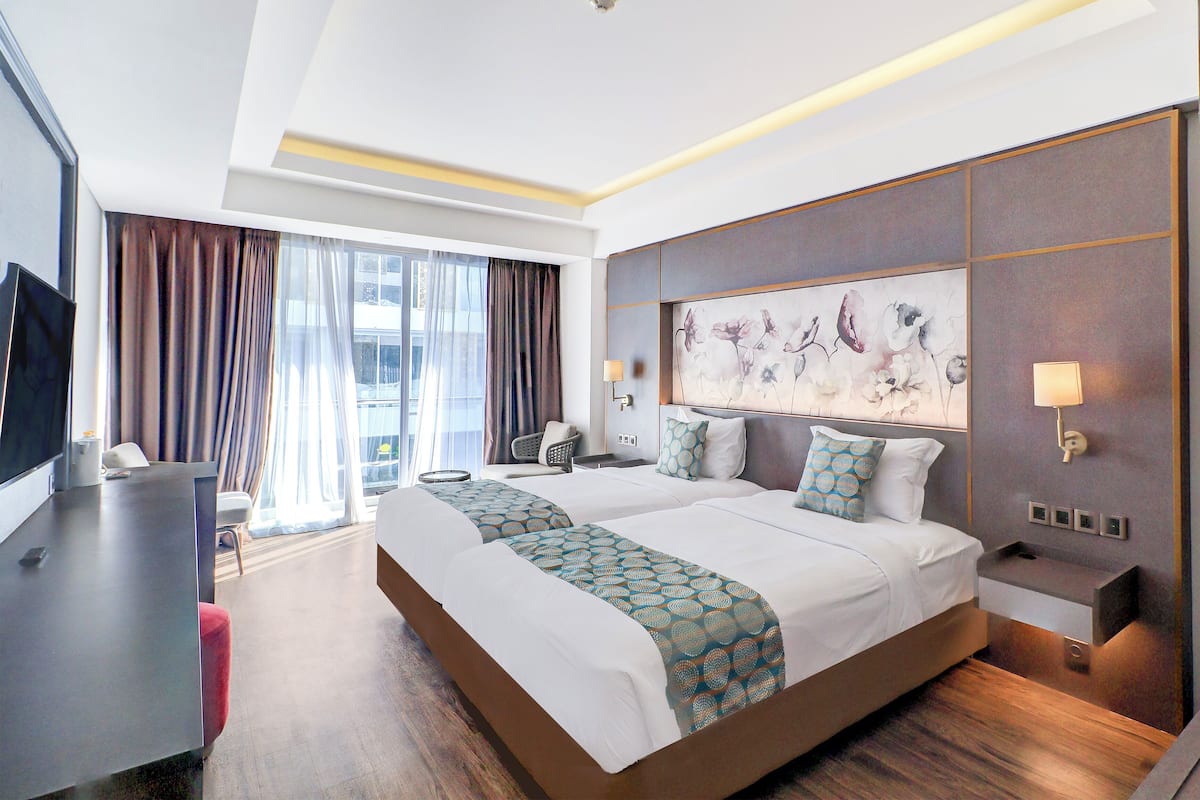 1 bedroom, premium bedding, free WiFi, bed sheets