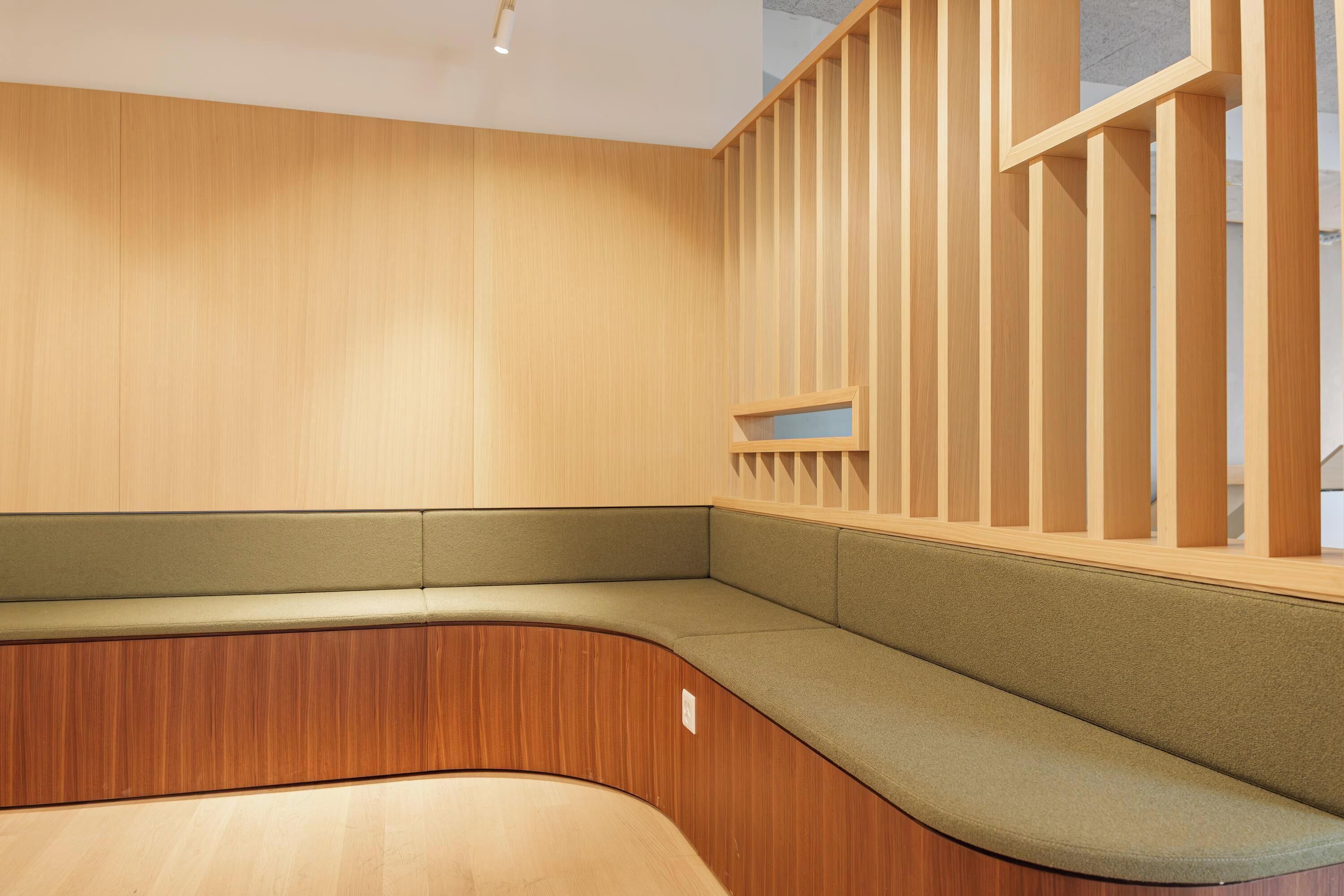 Sala de estar en el lobby