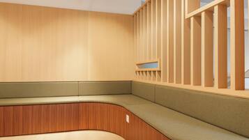 Sala de estar en el lobby