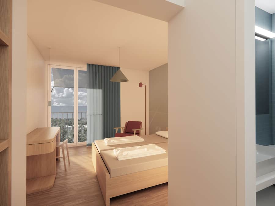Cunas gratuitas, wifi gratis, ropa de cama