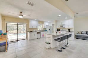 House (2 Bedrooms) | Interior - Saltwater Pool & Lanai: Lehigh Acres Escape! (Lehigh Acres)