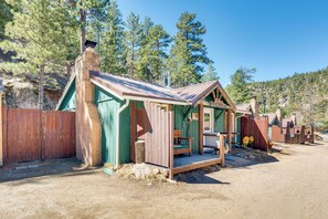 House (2 Bedrooms) | Interior - Private Hot Tub + Fishing On-site: Cabin in Drake (Drake)