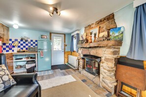 House (1 Bedroom) | Interior - Fish, Hike & Unwind: Drake Cabin w/ Hot Tub! (Drake)