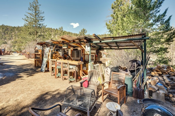 House (1 Bedroom) | Interior - Fish, Hike & Unwind: Drake Cabin w/ Hot Tub! (Drake)
