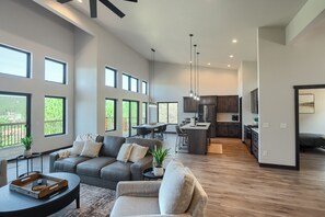 Fireplace - Incredible Views from Multi-Level Deck, Paved Roads, Hot Tub, Spacious Home! (Sturgis)