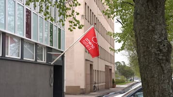 Fassade der Unterkunft