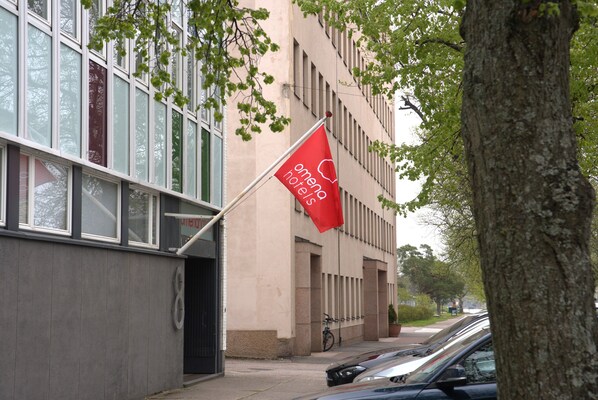 Fassade der Unterkunft