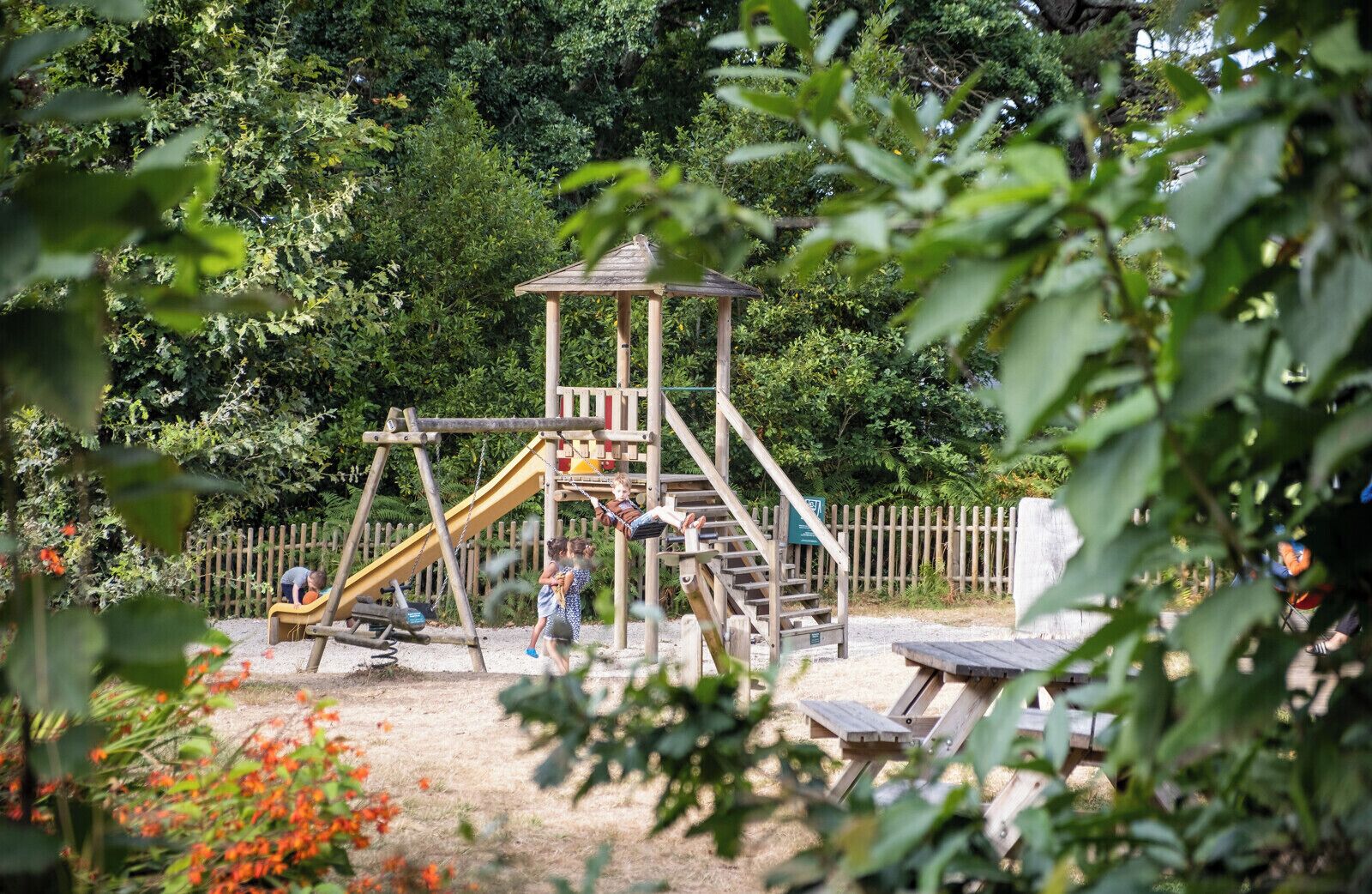 Utendørs lekeområde for barn