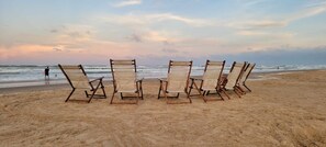 Una spiaggia nelle vicinanze