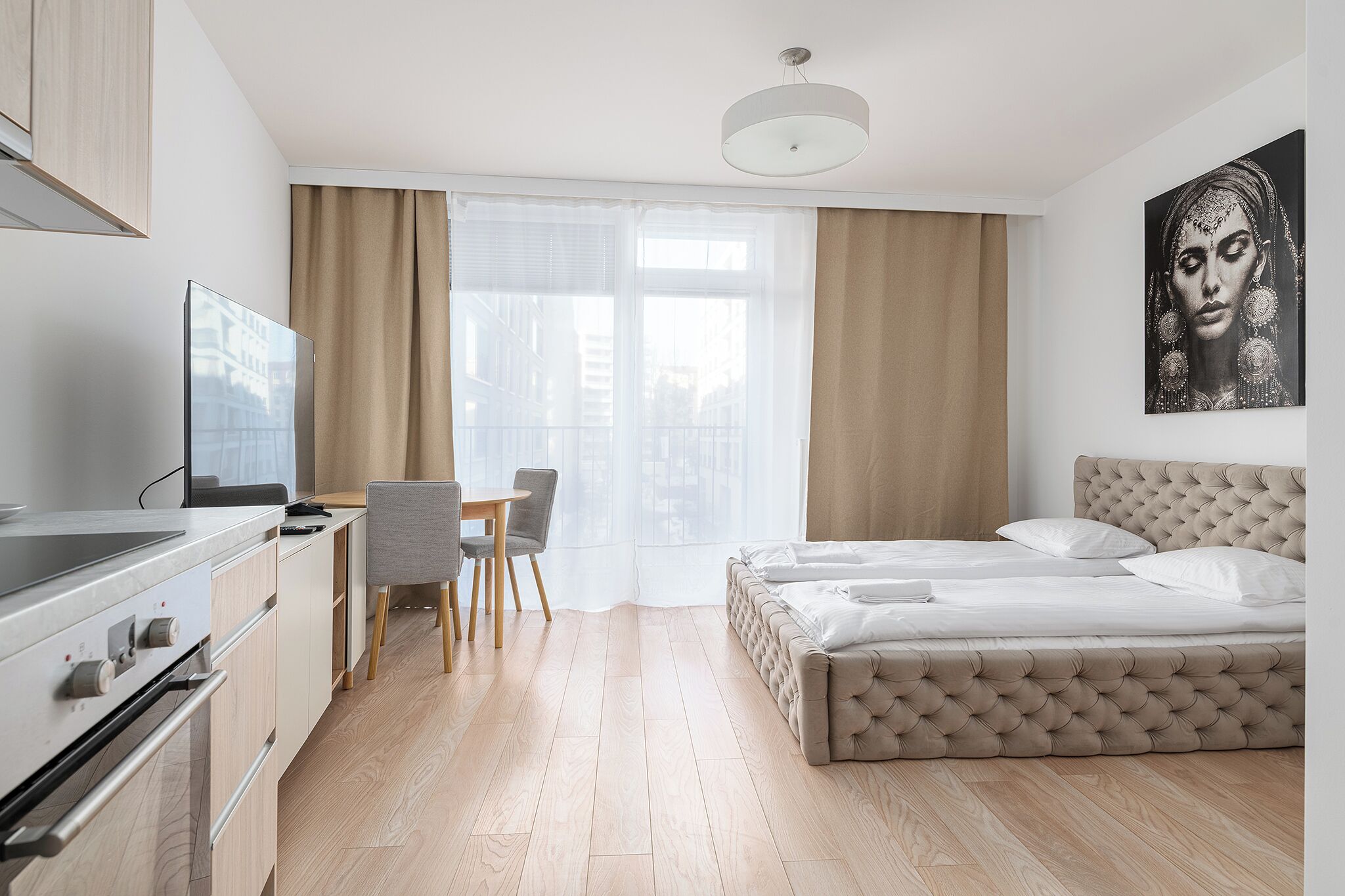 Studio Suite | 1 bedroom, iron/ironing board, WiFi (free), bed sheets