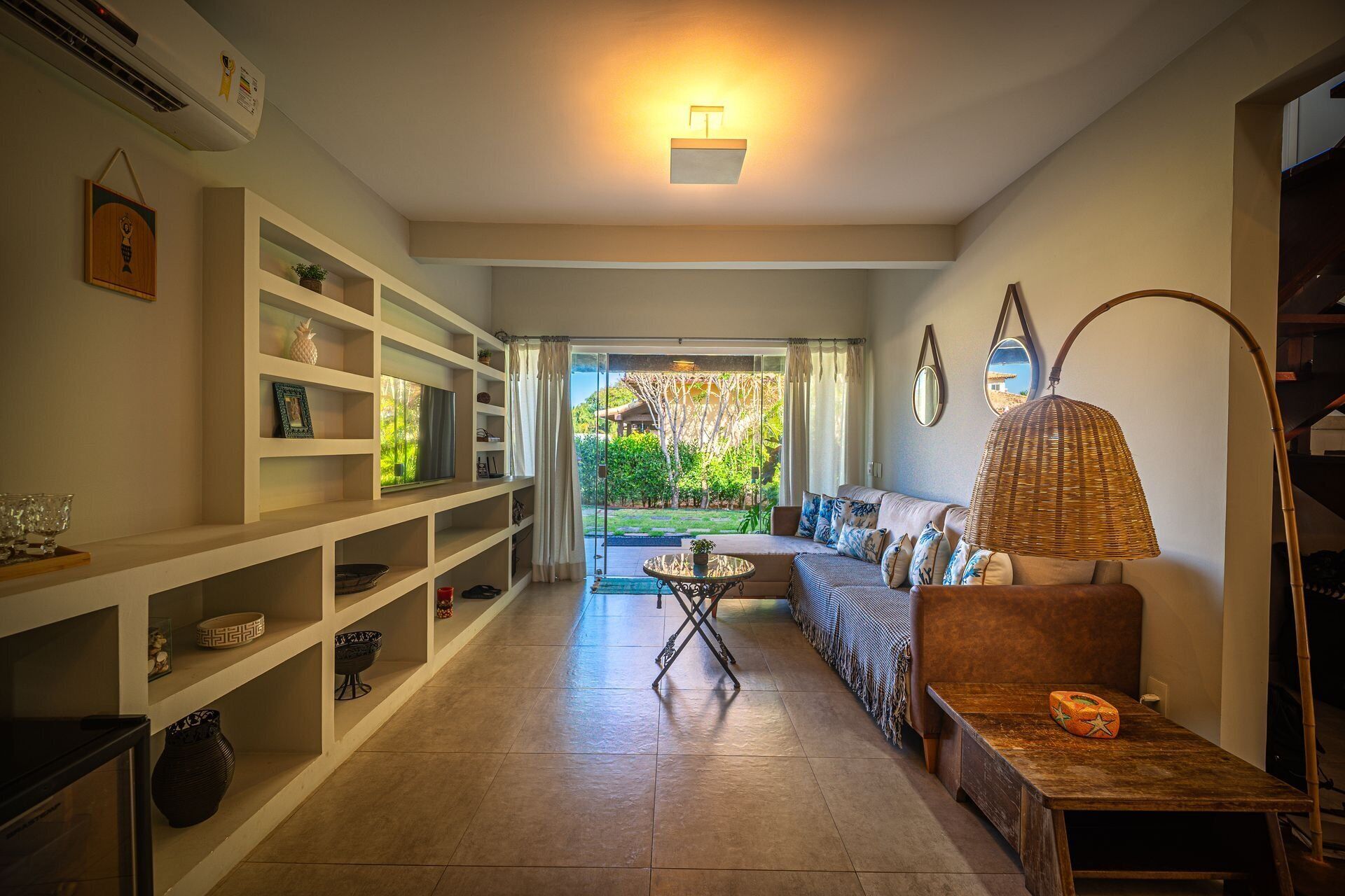 Vila luxo, 5 quartos, ar-condicionado | Área de estar