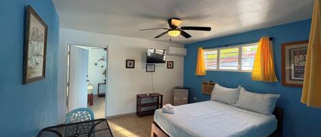 2 bedrooms, travel crib, WiFi, bed sheets