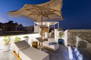 Exterior - Roof Garden-Panoramic View and Jacuzzi (Rethymno)