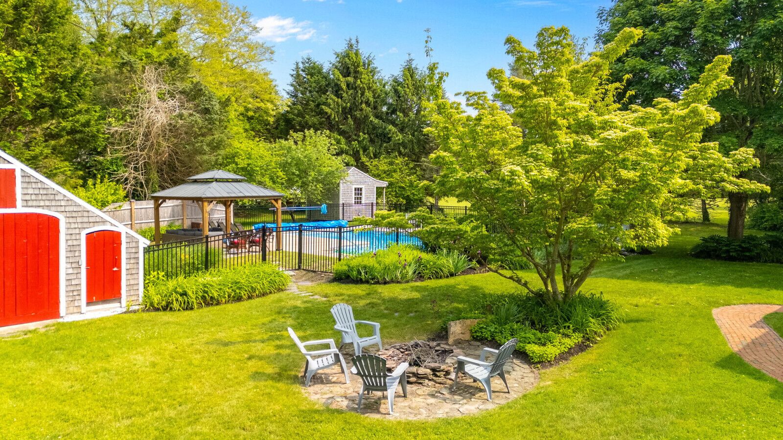 Enceinte de l’hébergement