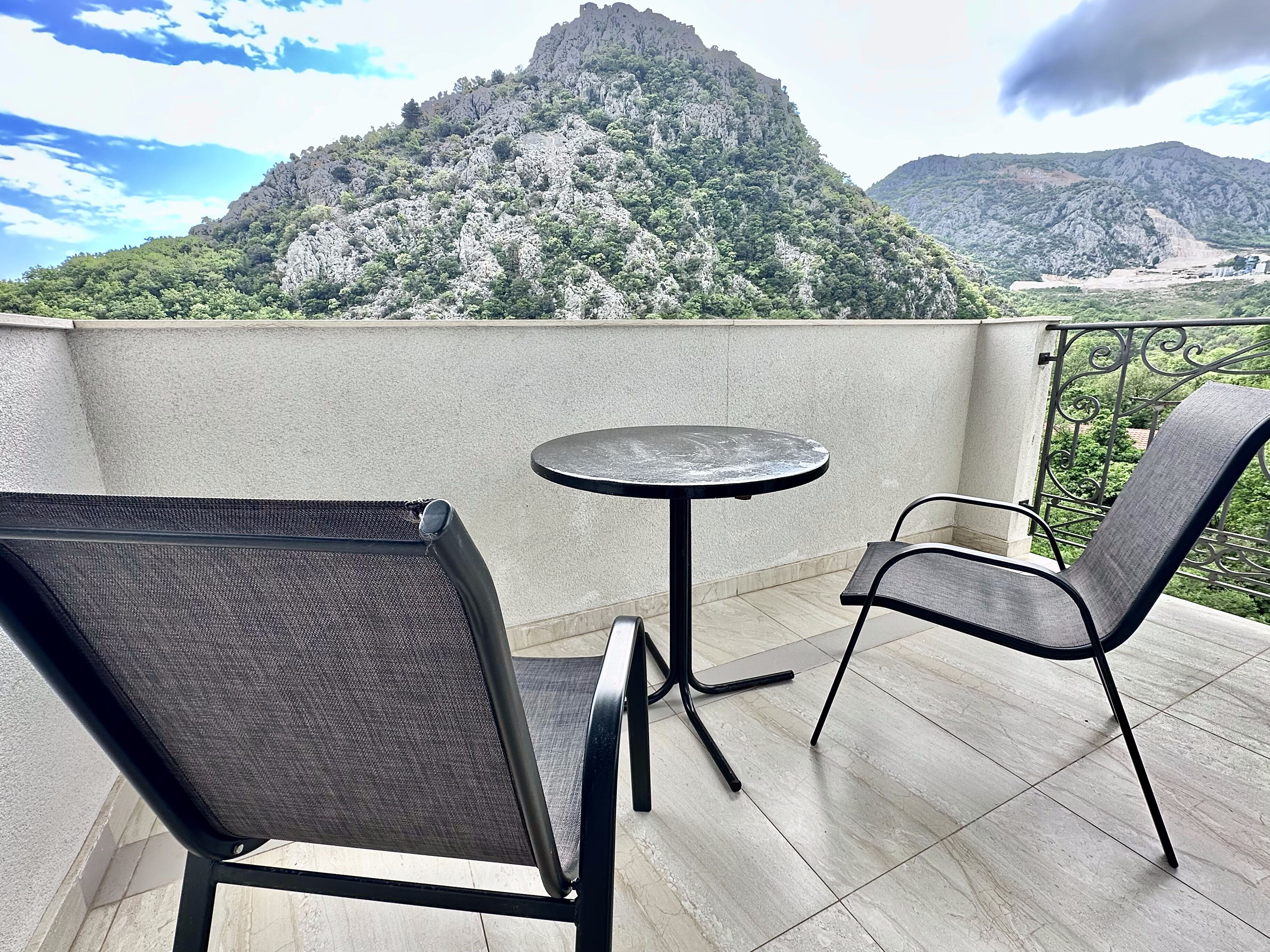 Panoramic Double or Twin Room, Balcony, Mountain View | Terrace/patio