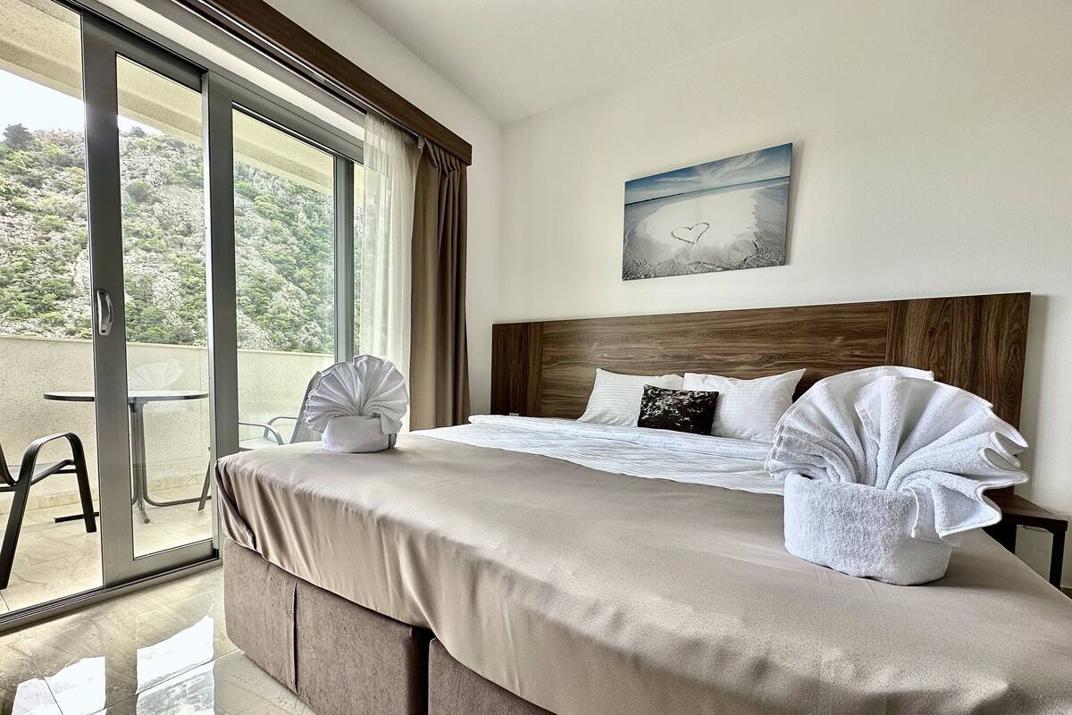 Panoramic Double or Twin Room, Balcony, Mountain View | WiFi (free)