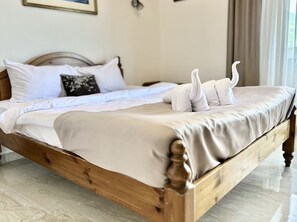 Panoramic Double or Twin Room, Balcony, Mountain View | 3 bedrooms, free WiFi