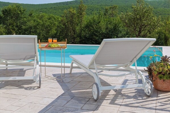 Piscine chauffée