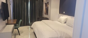 A cozy 3 BR apartment, 100m away from the beach and in a gated secured location.