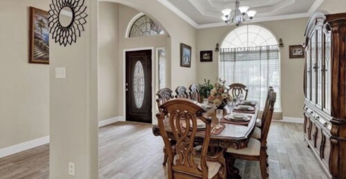 This beautiful Charming 3-bedroom house with WiFi, AC in lovely San Marcos