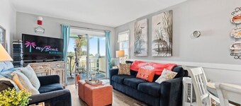 Oceanfront 2 BR Villa-Pool-Corner Balcony-King Bd