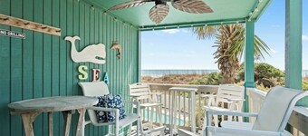 Oceanfront 2 BR Villa-Pool-Corner Balcony-King Bd