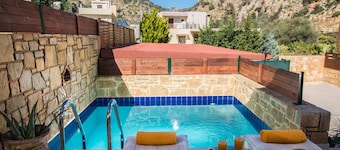 Elia 5,cozy two-level maisonette,private pool,close to Heraklion