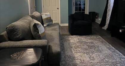 Cozy basement apartment with private bathroom, kitchen and entrance.