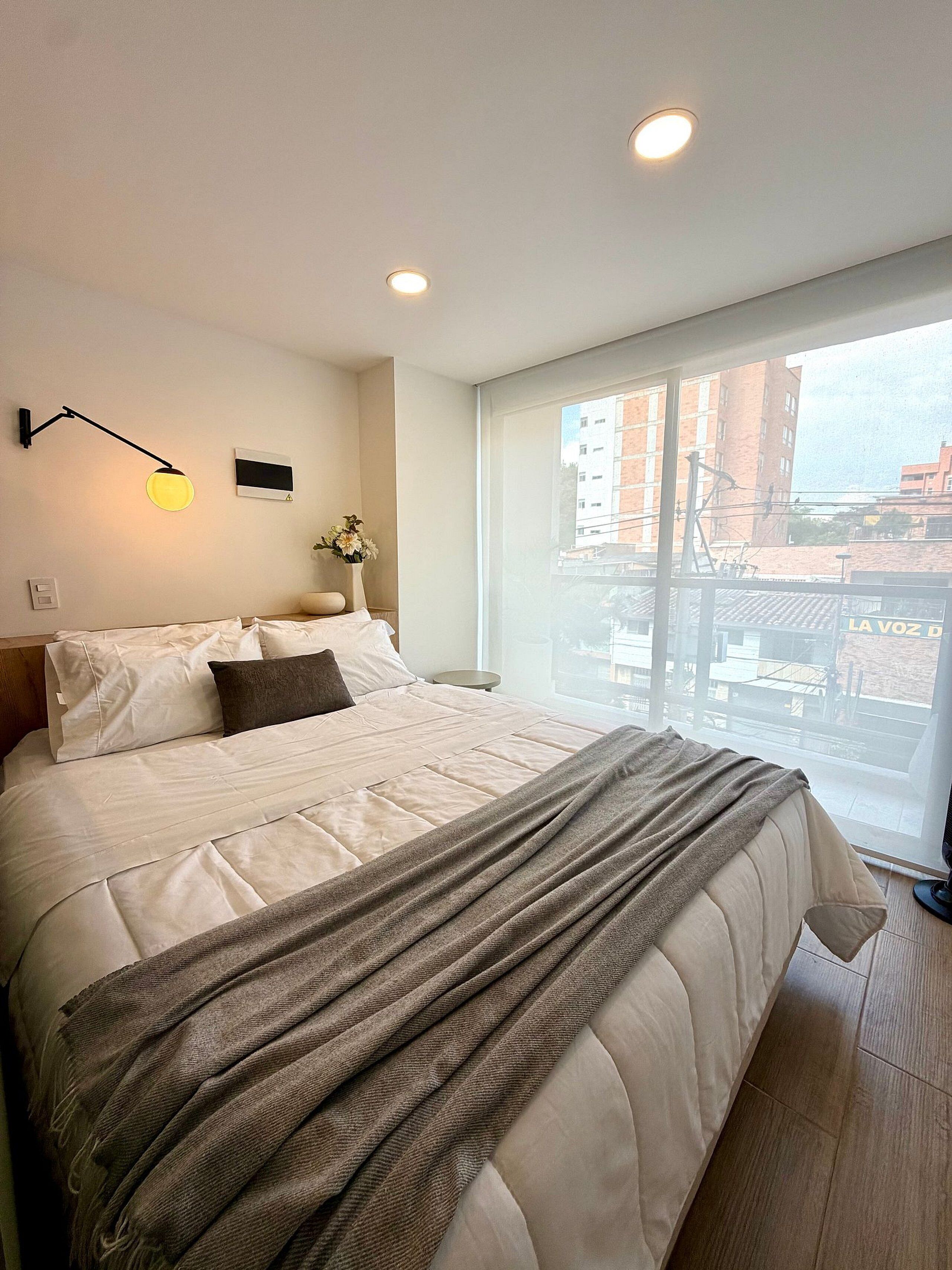 1 habitación, caja de seguridad en la habitación y cortinas blackout 